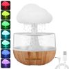 Rain Cloud Humidifier USB Night Light for Room Office Aroma Diffuser Water Drop Sound