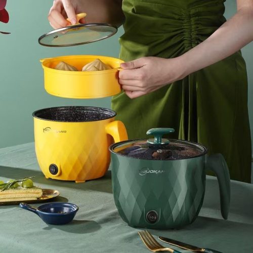 বৈদ্যুতিক রান্নার পাত্র, ডাবল লেয়ার নন-স্টিক রান্নার পাত্র (মিনি রাইস কুকার)