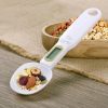 Digital Spoon Scale, Digital Measuring Spoon, 300g/0.1 Digital LCD Measuring Spoon Scale Electronic Weighing Spoon Scale Household Kitchen Accessory