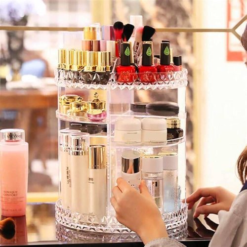 360 Degree Rotation Cosmetic Organizer