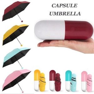 Folding capsule umbrella, Moon Brand Portable Umbrella