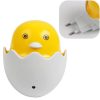Yellow Egg Duck LED Night Light, LED Night Light Sensor Duck Lamp