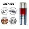 Sanvo Spray Paint (318 Bright Chrome) Metallic Bright Chrome Color Aerosol Spray Paint