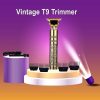 Vintage t9 trimmer, Electric Professional Hair Clipper, Hair Cutting Machine, USB Rechargeable Trimmer