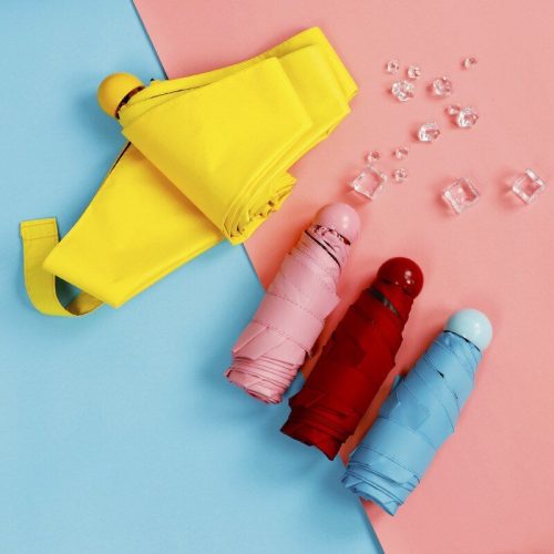 Folding capsule umbrella, Moon Brand Portable Umbrella