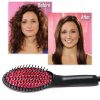 Simply Straight Ceramic Heat Hair Straightening Brush With Digital Control, Ceramic Heat Hair Straight Brush with Digital Control
