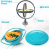 Gyro Bowl 360 Degree Rotating Bowl with Lid for Baby Feeding Bowl