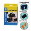 Travel Selection 3 in 1 with Comfort Neck Pillow Sleeping Eye Mask & Travel Earplug Set