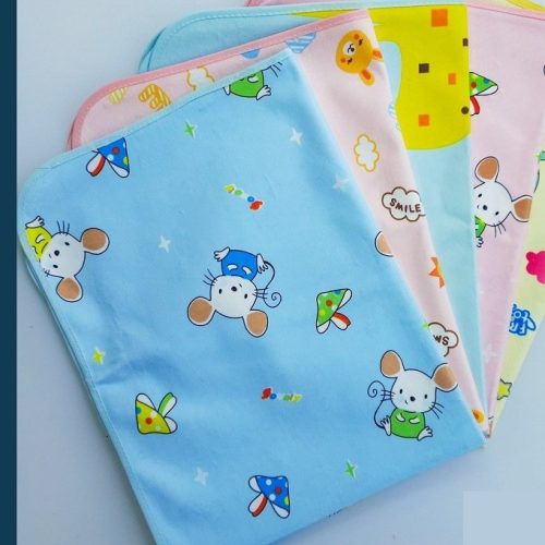 Baby Urine Mat (L 53cm-70cm), New Born Baby Waterproof, Reusable And Washable Urine Pad