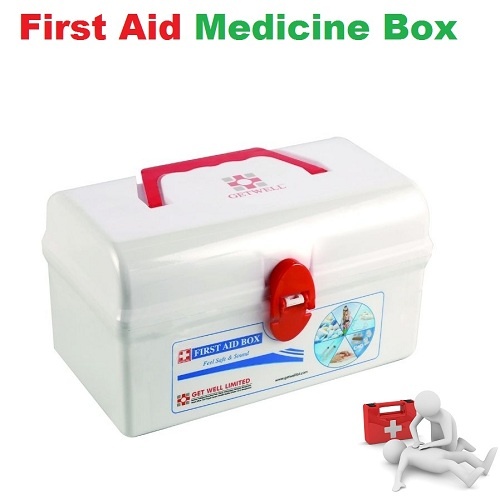 RFL GETWELL First Aid Kit Box Medicine Box