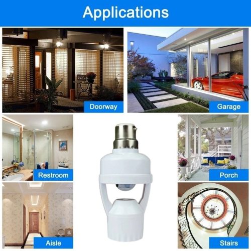 Motion Sensor LED Lamp Holder