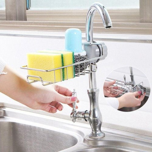 Faucet Rack Kitchen Sink Organizer Holder-1Pcs