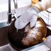 1Pcs Steel Wire Dish Cleaning Gloves for Kitchen, Waterproof Kitchen Cleaning Dish washing Gloves