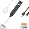 Rechargeable Drink Frother, Portable Hand Blender For Lassi, Milk, Coffee, Egg Beater Mixer - Coffee Mixer. রিচার্জেবল ড্রিংক ফ্রদার, লস্যি, দুধ, কফি, ডিম বিটার মিক্সারের জন্য পোর্টেবল হ্যান্ড ব্লেন্ডার - কফি মিক্সার