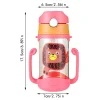 400ml Cartoon Water Bottle, Mum Pot,