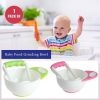 Baby Mash Bowl, Baby Food Grinding Mash Bowl for Homemade Baby Food