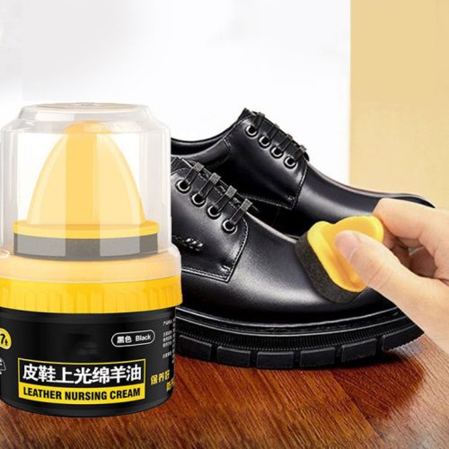 Leather Shoe Nursing Cream Softening Cortex Nursing Shoes Leather Cleaner Leather Protective Protein Brightening Leather Repairing Cream Polish Lanolin Leather Clothing Sofa Care