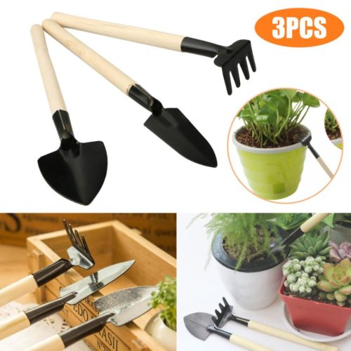 3pcs mini garden tools
