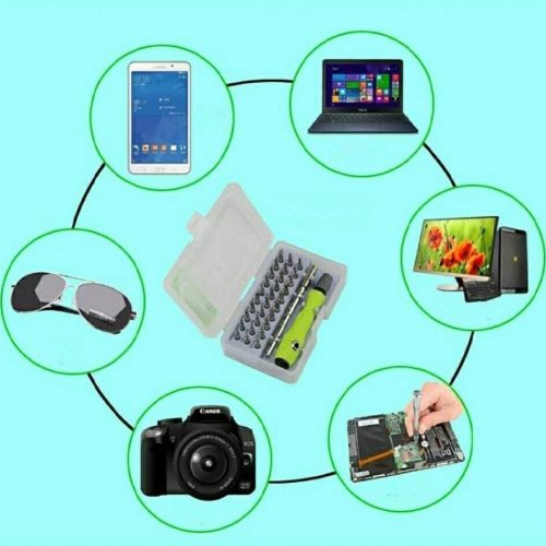 4c6bdfd4-bb76-4f16-b31d-5f856b88663e Multi Functional 32 in 1 Precision Handle Mini Screw driver set