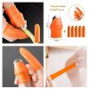 Silicone Finger Protector for vegetables cutting (6 Pieces) 1 Set