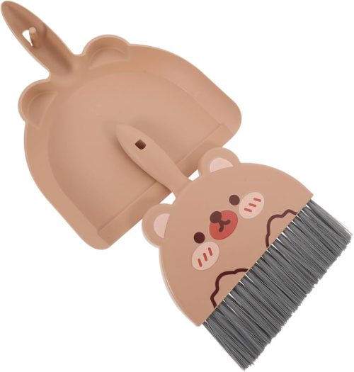 Mini Dustpan and Brush Set, Mini Broom Cleaning Brush with Dustpan, Dust Clean Brush