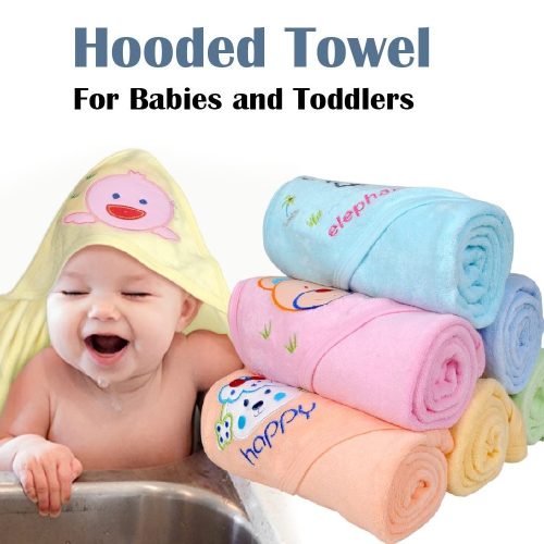Newborn Baby Hooded Towel