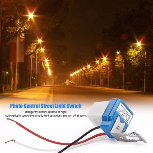 Automatic Day Night Sensor Switch Ac 220V, Day And Night On And Off Photocell Ldr Sensor Switch