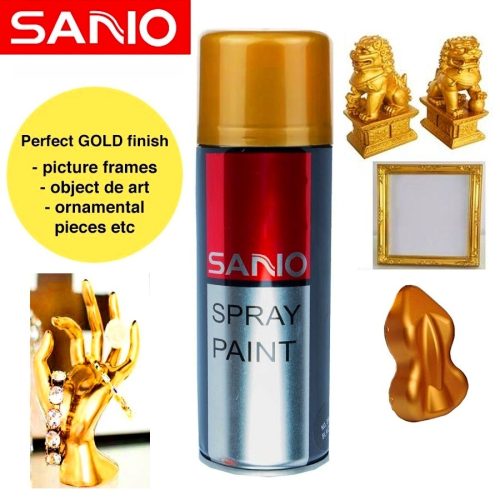 Sanvo Spray Paint 2599 Diamond Gold Aerosol Spray Paint