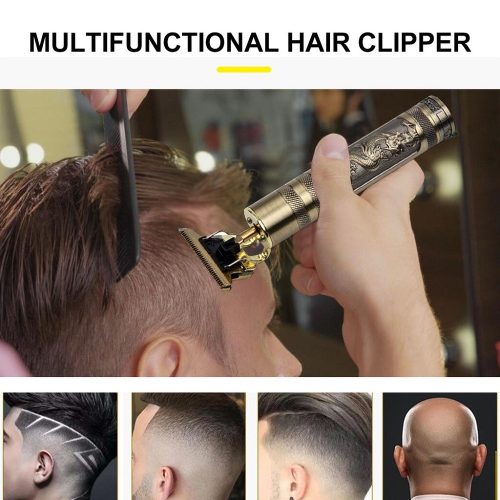 Vintage t9 trimmer, Electric Professional Hair Clipper, Hair Cutting Machine, USB Rechargeable Trimmer