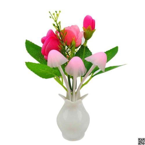 6c2c6060-09f8-4f5e-a468-aee0eef33f86 Romantic LED Mushroom Night Light, Day Night Sensor LED Mushroom Light