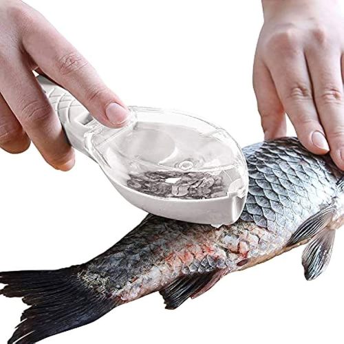 Plastic Fish Scales Remover Fast Cleaning Fish Skin Descaler With Cap