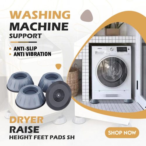 4Pcs Washing Machine Anti Shock Pad, Anti Vibration Pads for Washing Machine-৪ পিসি ওয়াশিং মেশিন অ্যান্টি শক প্যাড, ওয়াশিং মেশিনের জন্য অ্যান্টি ভাইব্রেশন প্যাড