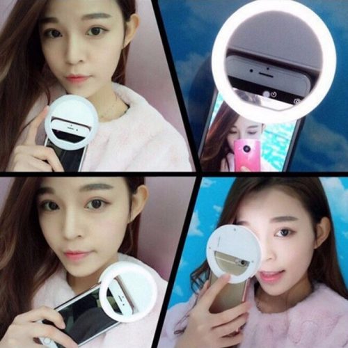 Rechargeable Mobile Selfie Ring Light, Selfie Ring Light for Live Video Call, মোবাইল সেলফি রিং লাইট