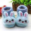 Rabbit Cartoon Baby Shoe, Warm Soft Sole Winter Plush and Thick Cotton Socks and Shoes
