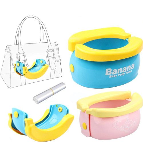 Banana Baby Potty Toilet, Portable Travel Toilet
