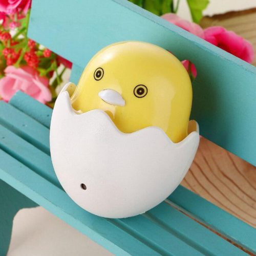 Yellow Egg Duck LED Night Light, LED Night Light Sensor Duck Lamp