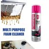 Flamingo Multi-Purpose Foam Cleaner with Brush– 650 ml, Dry Wash Foam Cleaner Spray