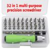 8819b074-434a-4405-9eac-78763520033d Multi Functional 32 in 1 Precision Handle Mini Screw driver set