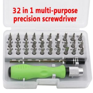 Multi Functional 32 in 1 Precision Handle Mini Screw driver set