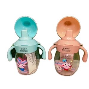 1Pcs Double Handle Baby Water Bottle, Kids Water Bottle , Baby Mum Pot