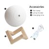 3D Moon Lamp 16 Colors With Remote Control