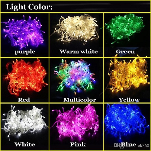 LED Color Changing Fairy Lights-Multi