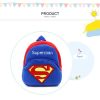 Superman cartoon backpack, baby cartoon school backpack, Kids Mini Bag