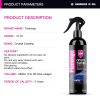 Flamingo Crystal Coating 250ml, Ceramic Coating for Motorcycle / Car Paint Care Nano Hydrophobic Coating Waterproof High Gloss Shine Liquid Polish Wax