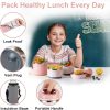 952e2ffb-81f3-4e7d-a645-6fa9e8af9165 Tedemei 3-Layer Stainless Steel Lunch Box Leak-Proof with Handle and PU Foam Insulation