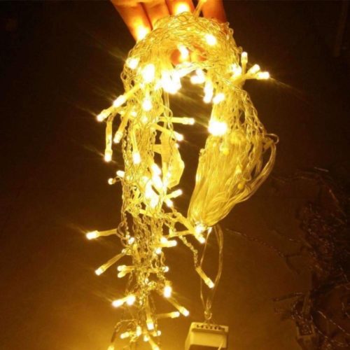 Home Decoration Light 80 Led- Golden