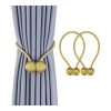 Magnetic Curtain Buckle, Modern Curtain Holder, Multicolor Decoration, Living Room Accessories - 1 Pair-ম্যাগনেটিক কার্টেন বাকল, মডার্ন কার্টেন হোল্ডার, মাল্টিকালার ডেকোরেশন, লিভিং রুমের এক্সেসরিজ - ১ জোড়া