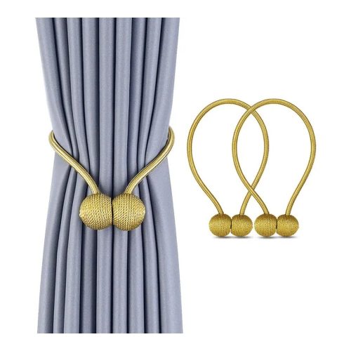 Magnetic Curtain Buckle, Modern Curtain Holder, Multicolor Decoration, Living Room Accessories - 1 Pair-ম্যাগনেটিক কার্টেন বাকল, মডার্ন কার্টেন হোল্ডার, মাল্টিকালার ডেকোরেশন, লিভিং রুমের এক্সেসরিজ - ১ জোড়া