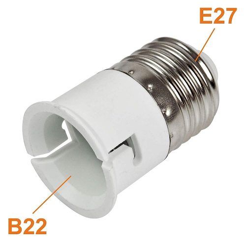 Bulb Base Socket (B22 To E27) Holder Converter, সকেট B22  থেকে E27 কনভার্টার
