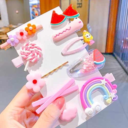 14 Pcs Baby Girl Hair Clip Set